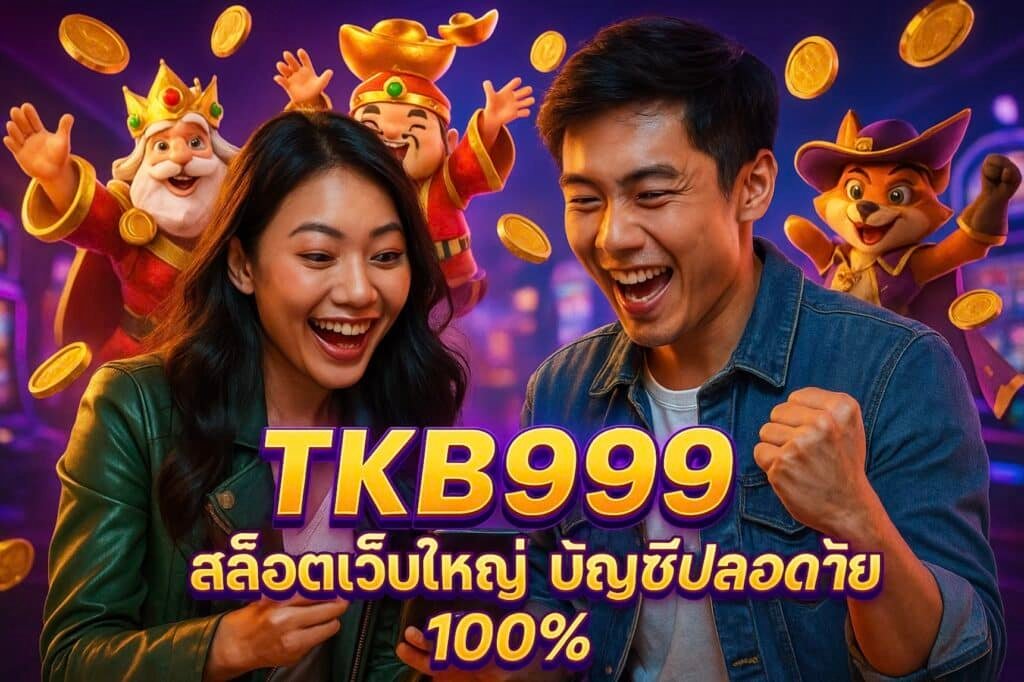 TKB999 สล็อตเว็บใหญ่ บัญชีปลอดภัย 100%