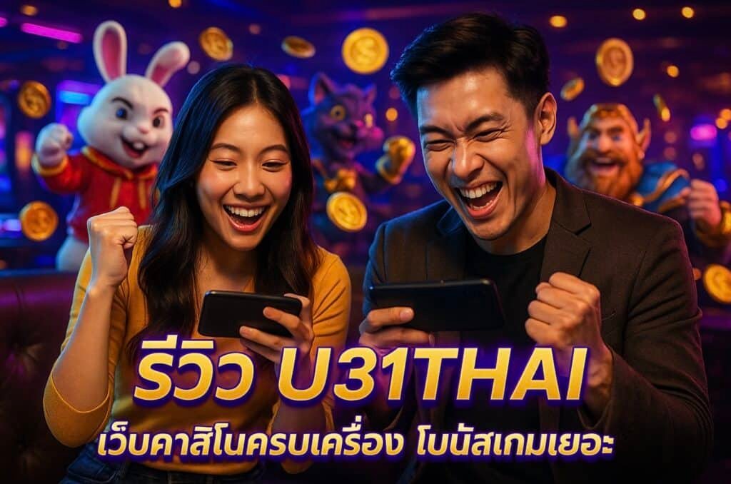 รีวิว U31THAI เว็บคาสิโนครบเครื่อง โบนัสเกมเยอะ