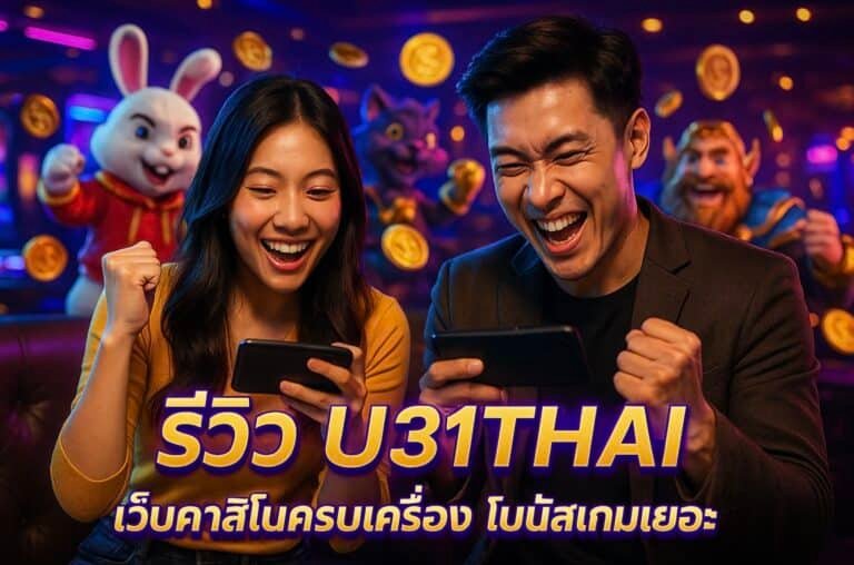 รีวิว U31THAI เว็บคาสิโนครบเครื่อง โบนัสเกมเยอะ